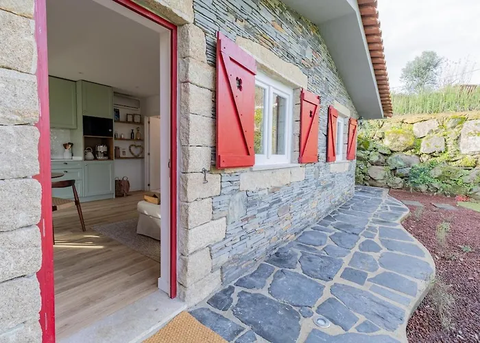 Ferienhaus - Quinta Da Giesteira Quiet With Private Outdoor In Penafiel, Oporto Pinheiro (Penafiel)